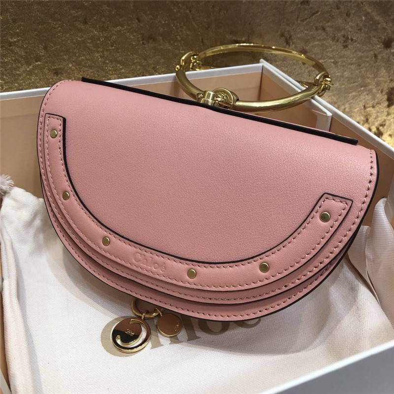 Chloe nile sales minaudiere biscotti beige