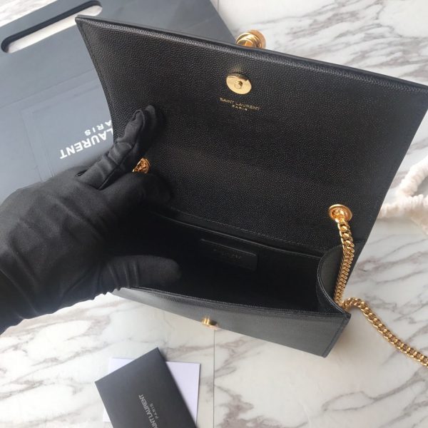 ysl caviar leather chain bag - Image 5