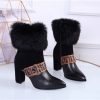 fendi ankle booties replica shoes