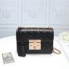 Black Padlock small Gucci Signature shoulder bag