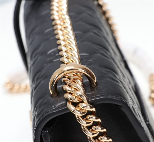 Black Padlock small Gucci Signature shoulder bag - Image 7