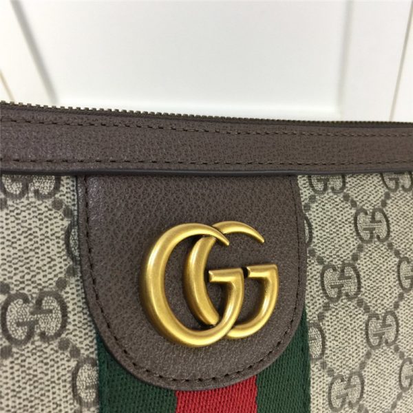 Brown Gucci Ophidia Gg Shoulder Bag For Women - Image 7