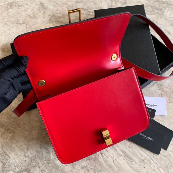 ysl carre bag red - Image 3