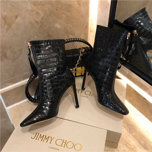 Jimmy Choo heel boots