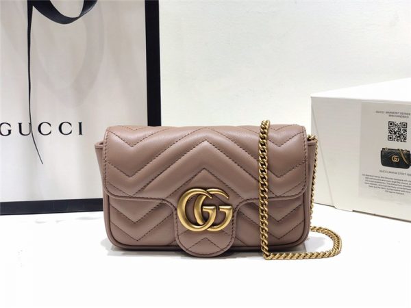 GG marmont matelassé mini bag fake