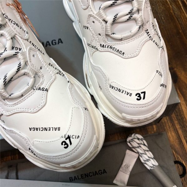 BALENCIAGA Triple S Sneakers White - Image 5