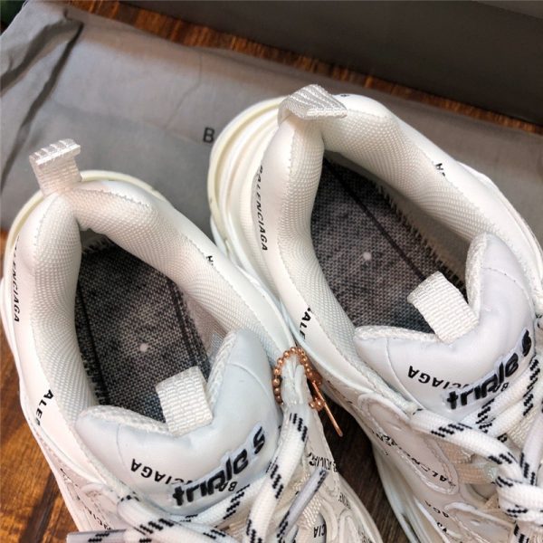 BALENCIAGA Triple S Sneakers White - Image 3