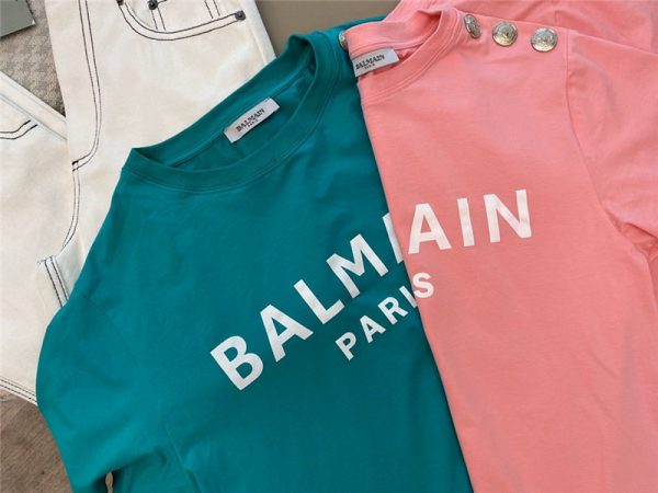 Balmain t shirt women γυναικεια ανδρικα Balmain φουτερ paris Greece Outlet - Image 5