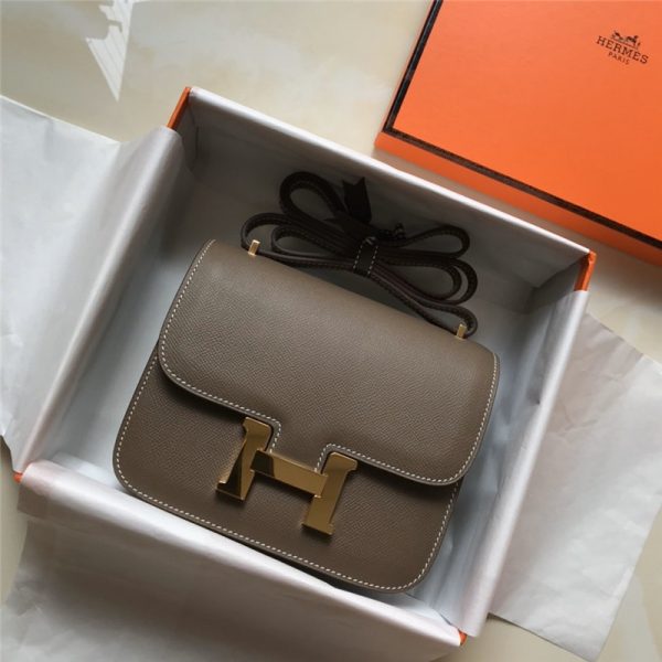Hermes Constance 23 Bag gray - Image 6