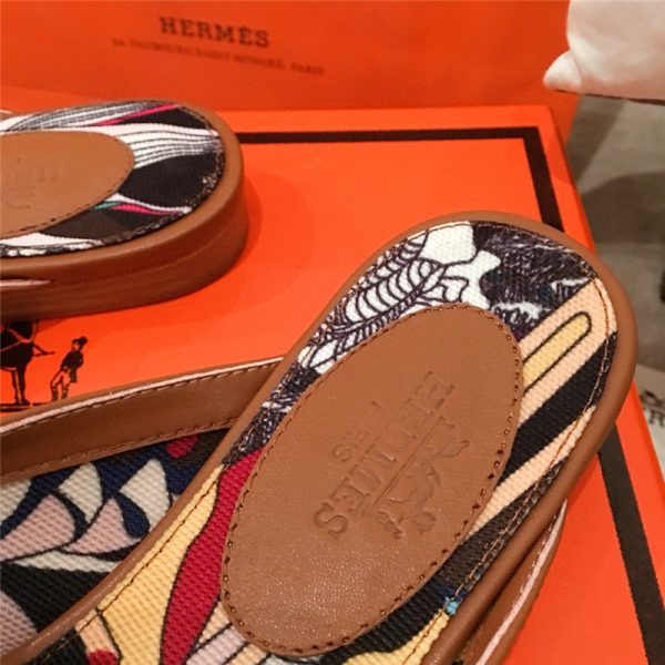 Hermes Kelly Buckle Half Slip Shoes - Image 9