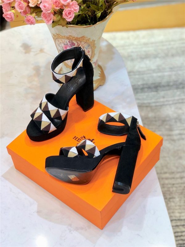 Hermes sandals heels  shoes