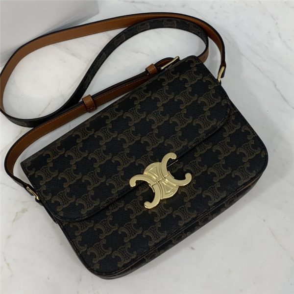 celine triomphe canvas shoulder bag - Image 4