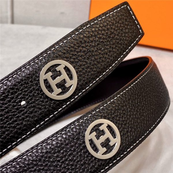 hermes belt women black - Image 6