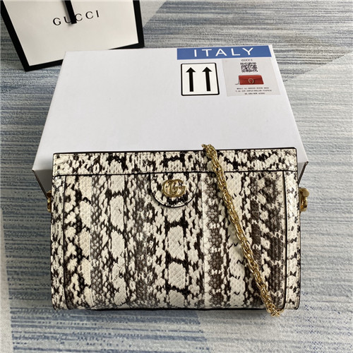 gucci ophidia snakeskin shoulder bag