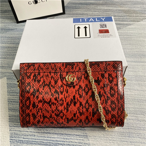 gucci ophidia snakeskin shoulder bag