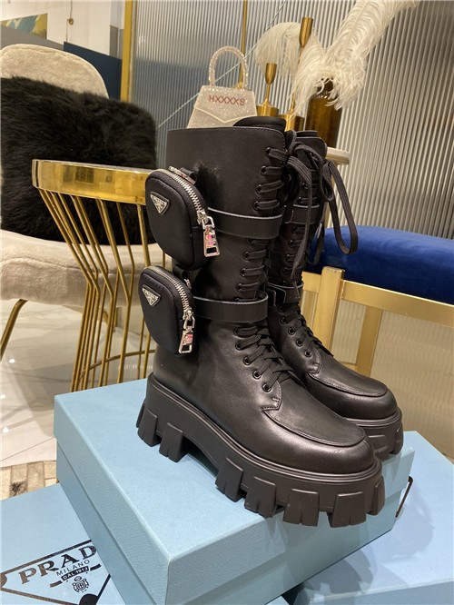 prada monolith boots replica shoes