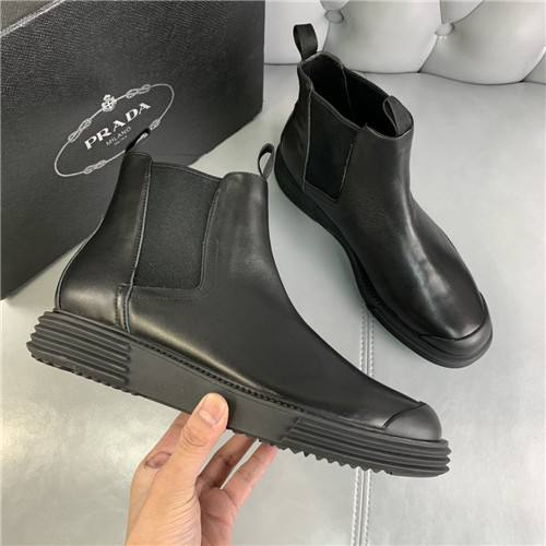 Prada mens high top platform shoes