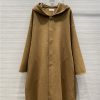 celine hooded coat