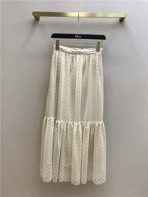 dior lace skirt
