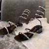 rene caovilla heels sandals