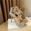 jimmy choo pearl high heels sandals