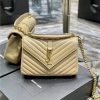 ysl monogram college bag