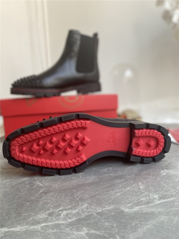 christian louboutin red bottoms boots womens - Image 8