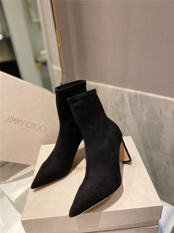 jimmy choo stretch boots short boots - Image 7