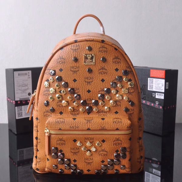 Mcm Classic M Stud Backpack