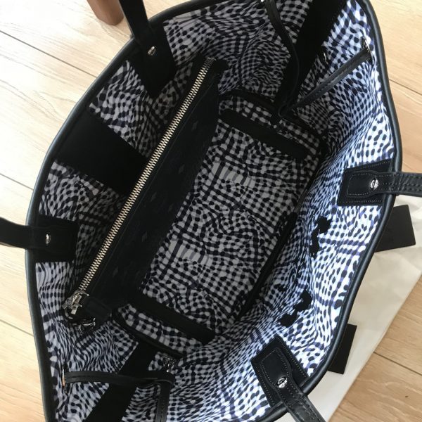 Mcm Mother and Child Shoulder Bag Visetos Liz Black - Image 5