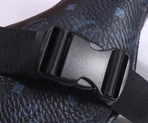 Mcm Stark Visetos Belt Bag Black - Image 6
