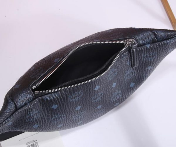 Mcm Stark Visetos Belt Bag Black - Image 8
