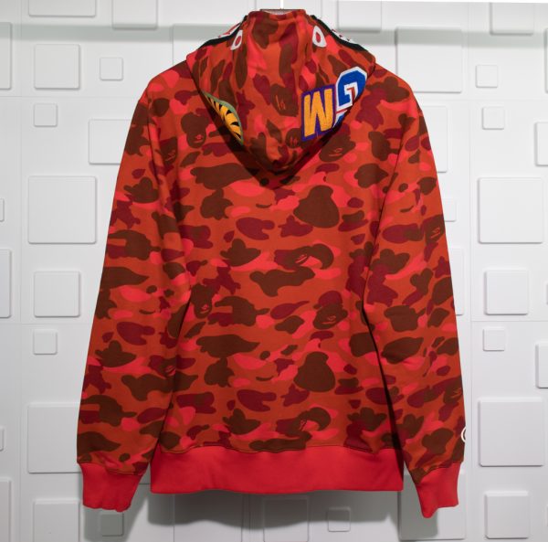 A Bathing Ape Bape Shark 1st Camo Hoodie [5 Colorway] Replica - Image 3