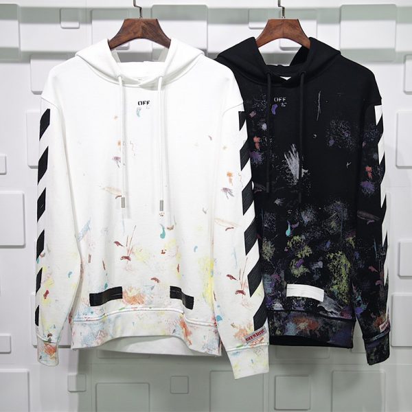 OFF WHITE VIRGIL ABLOH FIREWORK HOODIE REPLICA