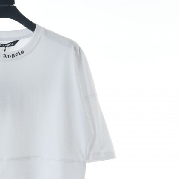 Palm Angels Letter Back Short Sleeve T-Shirt - Image 4
