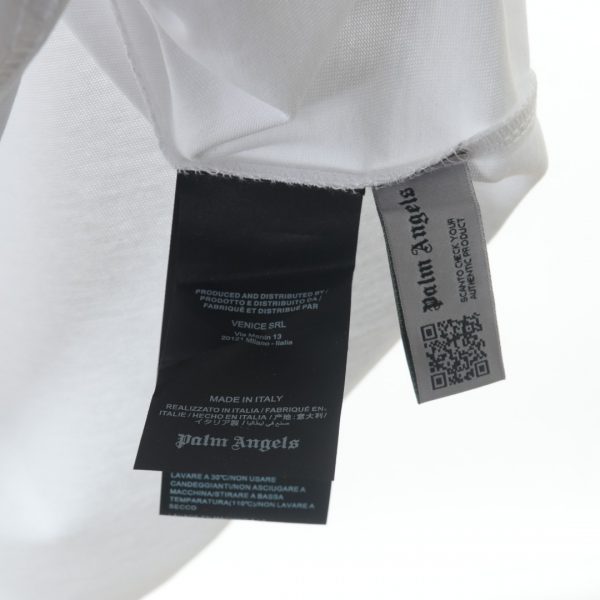 Palm Angels Letter Back Short Sleeve T-Shirt - Image 8