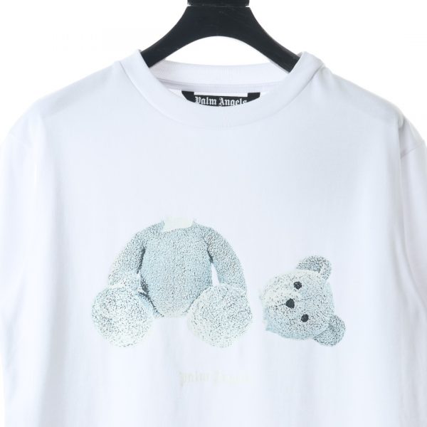 Palm Angels 2020FW Broken Bear Short Sleeve T-Shirt - Image 3