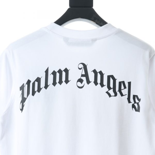 PALM ANGELS summer new leopard print broken head bear print short-sleeved T-shirt - Image 7