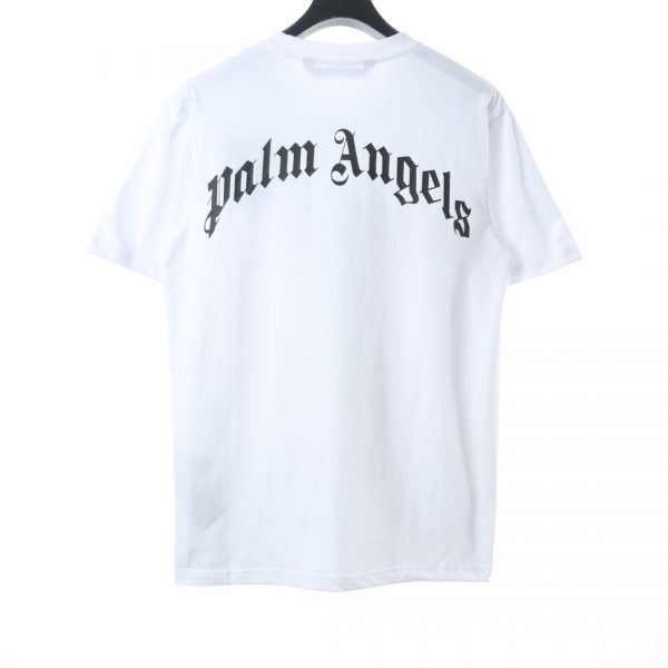 Palm Angels 2020ss broken tail crocodile loose short-sleeved T-shirt - Image 9