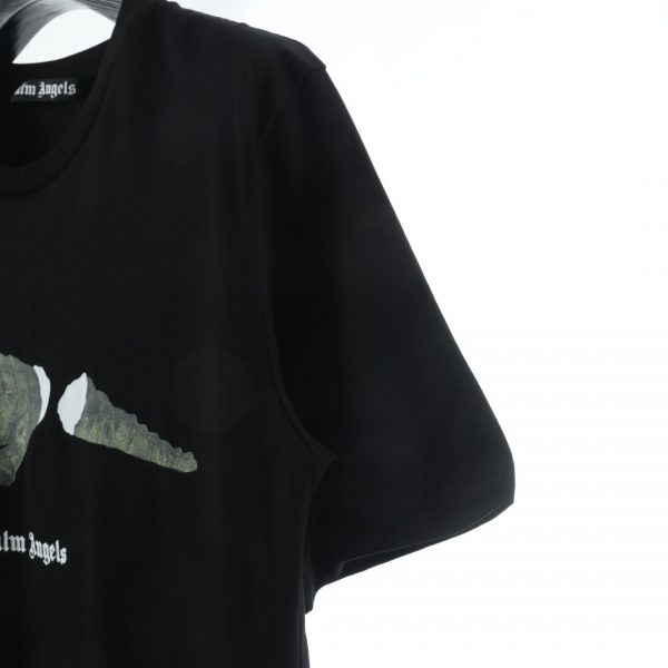 Palm Angels 2020ss broken tail crocodile loose short-sleeved T-shirt - Image 5