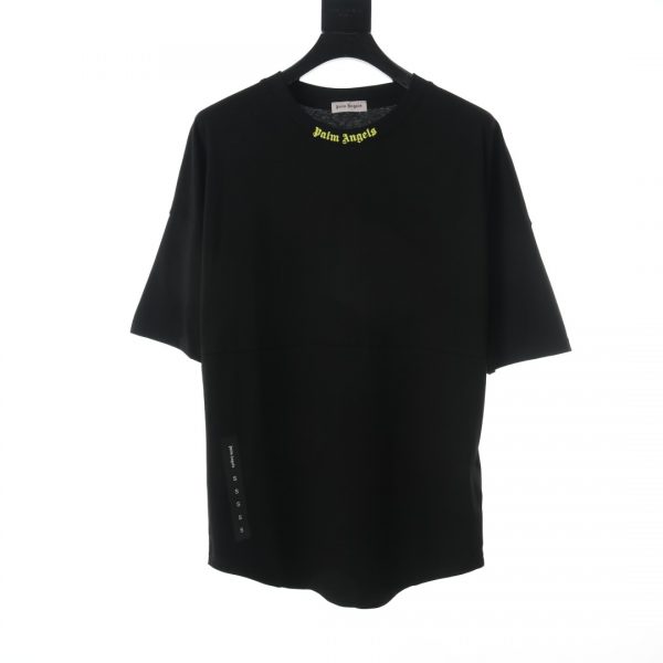 Palm Angels19ss Basic Letter Logo Bat Short Sleeve T-Shirt