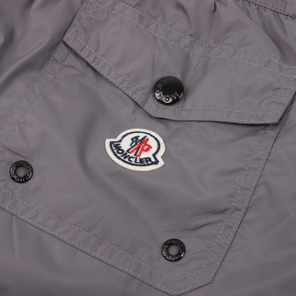 Moncler maya / Mongolia mouth back pocket logo beach shorts - Image 6