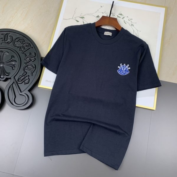 Moncler Mengkou 2023ss spring and summer latest round neck fashion short-sleeved T-shirt