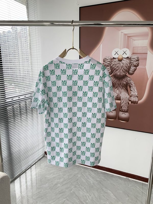 Moncler Mengjia 2023 spring and summer men and women same style ? couple models latest trade order short-sleeved T-shirt - Image 3