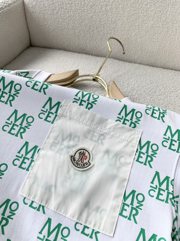 Moncler Mengjia 2023 spring and summer men and women same style ? couple models latest trade order short-sleeved T-shirt - Image 8