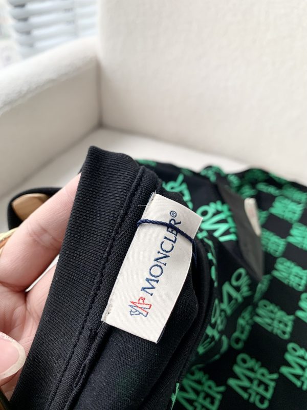Moncler Mengjia 2023 spring and summer men and women same style ? couple models latest trade order short-sleeved T-shirt - Image 7