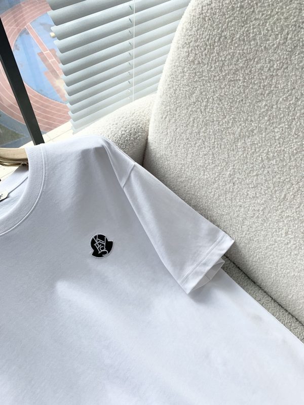 Moncler Mengjia 2023 spring and summer men and women same style ? couple models latest trade order short-sleeved T-shirt - Image 6