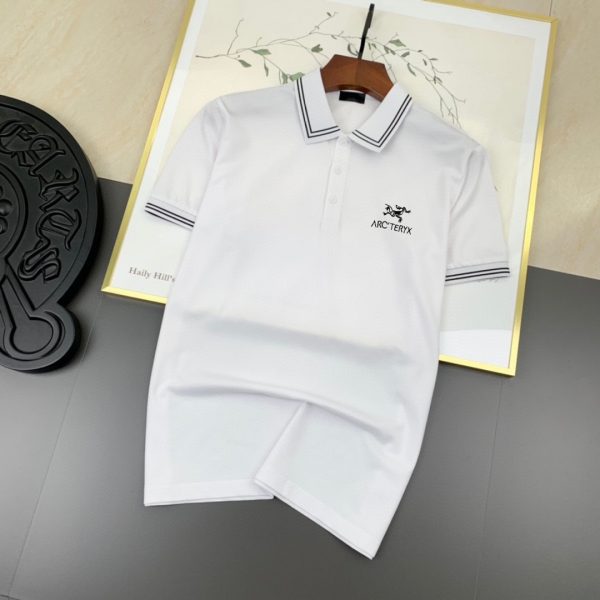ARCTERYX Archeopteryx 2023 spring and summer new style men's lapel POLO series leisure custom weaving small logo boutique embroidery