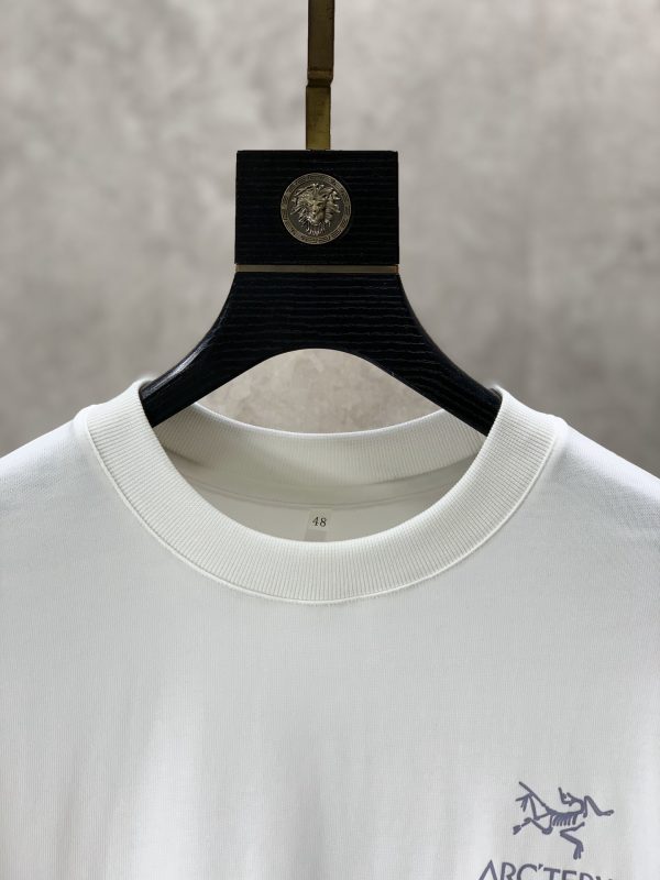 ARCTERYX Archeopteryx 2023 summer new drop-shoulder profile short-sleeved T-shirt, jacquard Logo on the chassis, imported machine blessing - Image 5