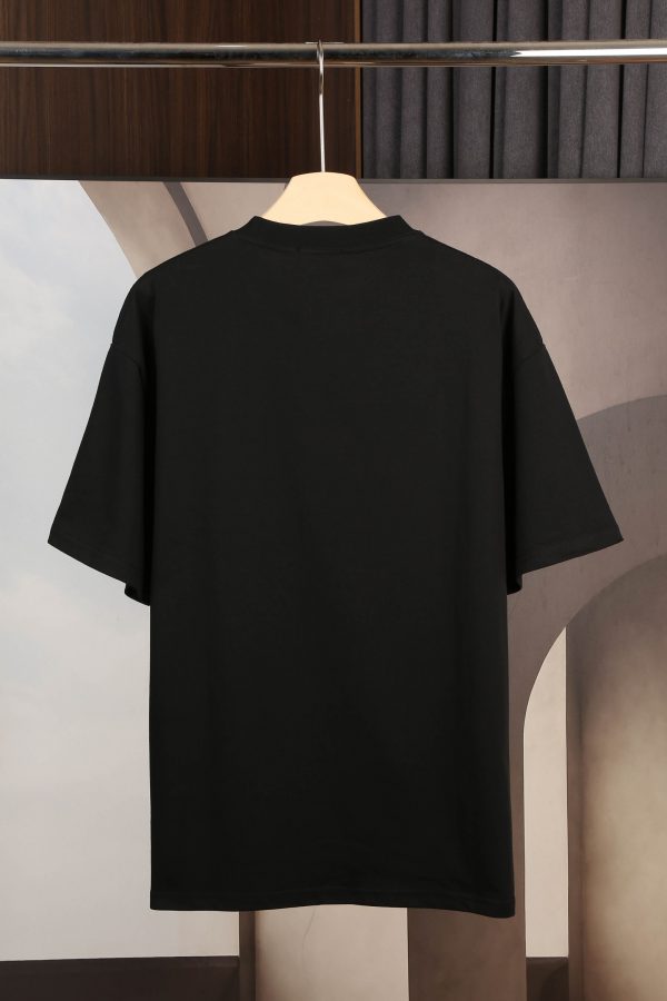 High-quality LOEWE23 new style, high-quality ?Heavy double yarn 280g32 counts, smooth cotton washable feel, front and rear high-end embroidery printing - Image 4